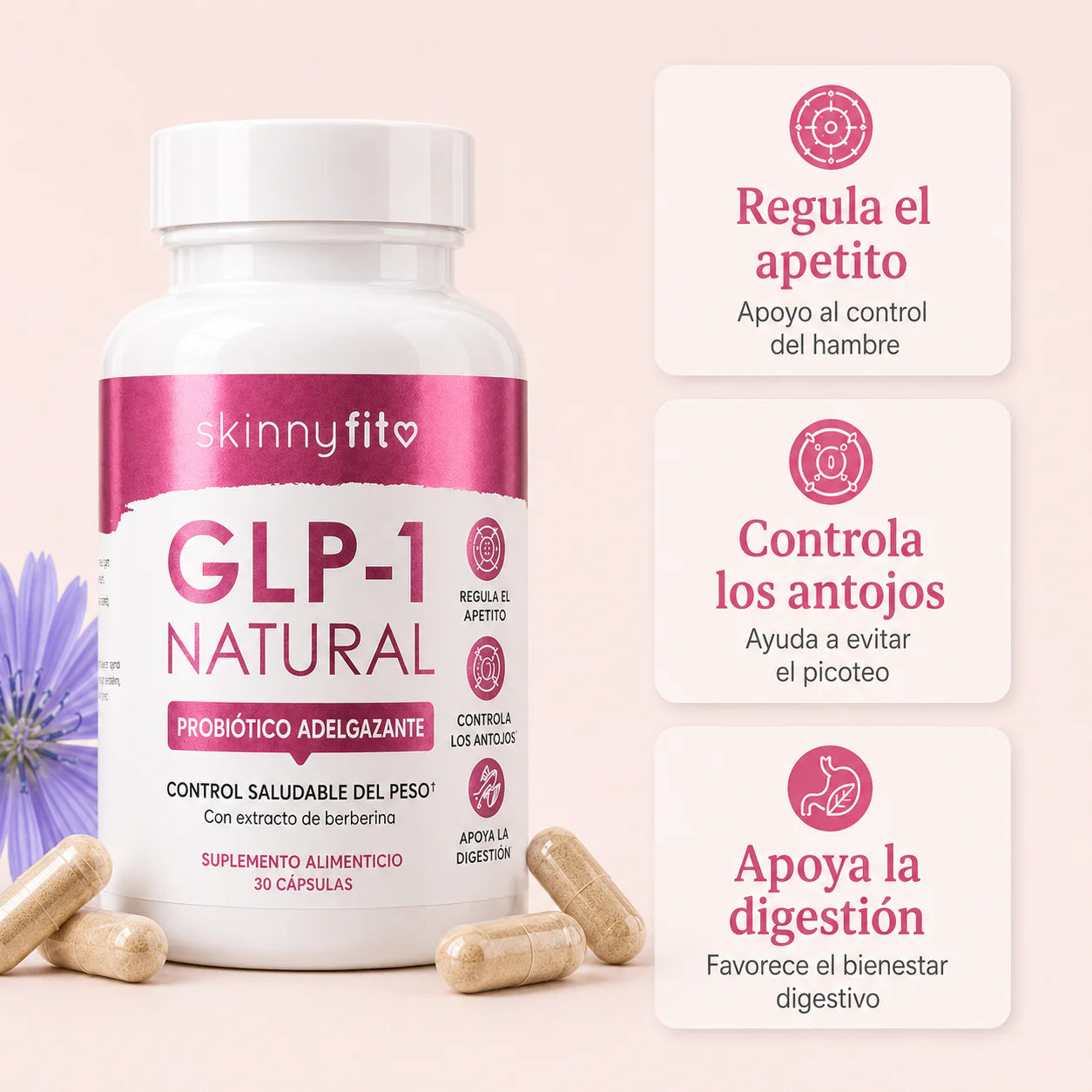 Slimly™ | GLP-1 Natural | Bajá de peso sin inyecciones, sin dietas extremas